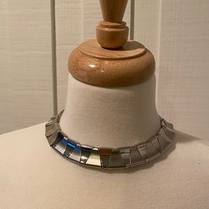 Vintage silver choker necklace